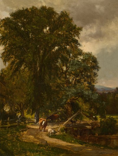 جسر ريفي بواسطة صموئيل لانكستر جيري